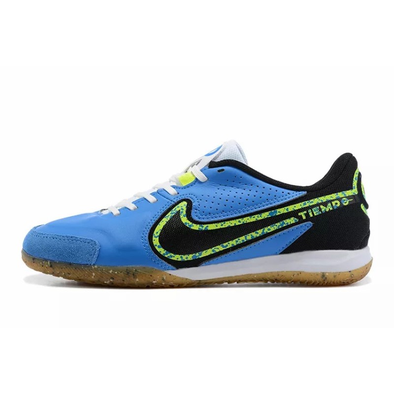 Botas de Fútbol Nike Tiempo Legend 9 TF Azul&Negro (#39~#45)