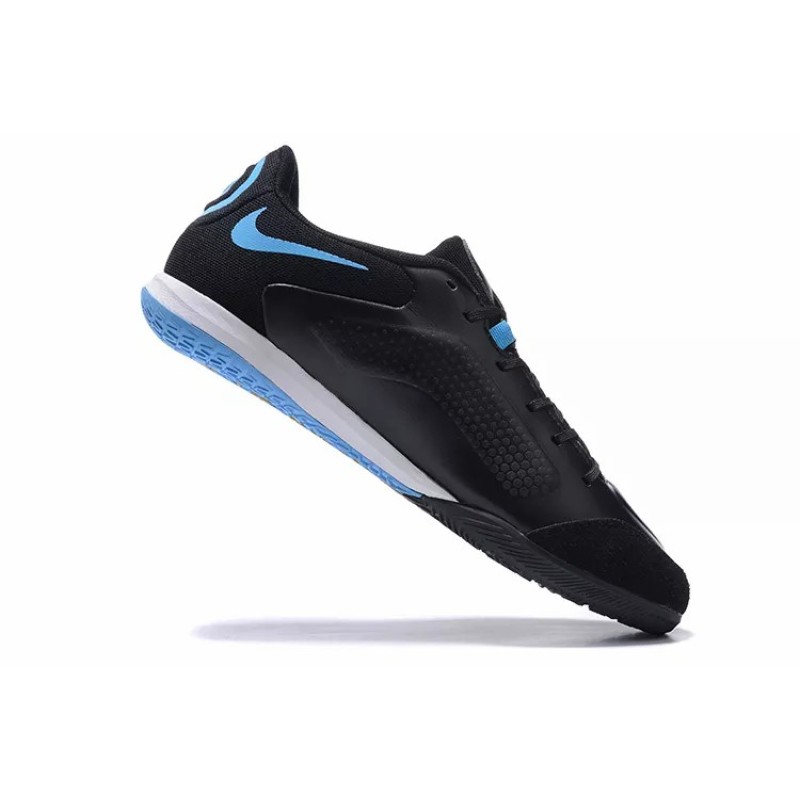 Botas de Fútbol Nike Tiempo Legend 9 TF Negro&Azul (#38~#45)