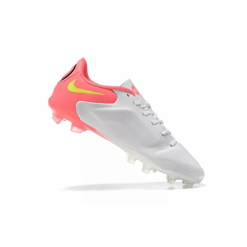 Botas de Fútbol Nike Tiempo Legend 9 FG Blanco&Rosado (#39~#45)