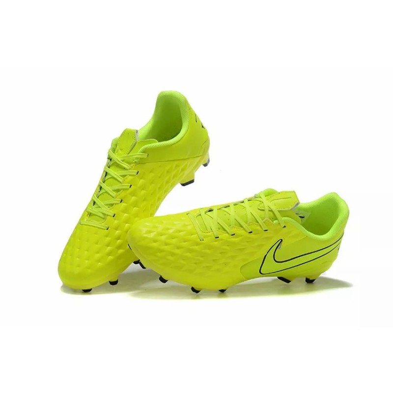 Botas de Fútbol Nike Tiempo Legend VIII DF FG Amarillo / Azul (#38~#45)