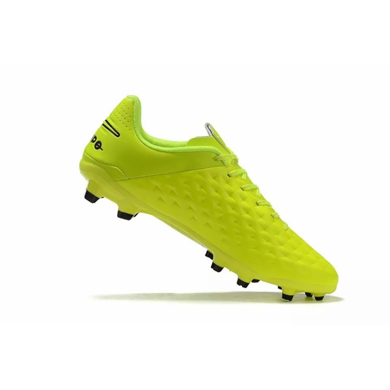 Botas de Fútbol Nike Tiempo Legend VIII DF FG Amarillo / Azul (#38~#45)