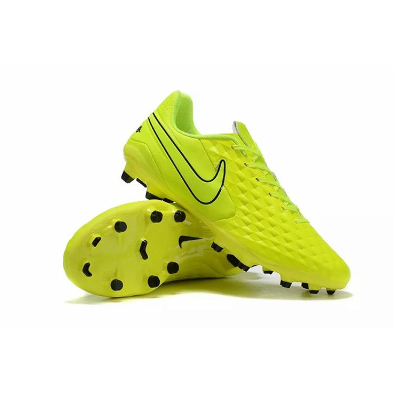 Botas de Fútbol Nike Tiempo Legend VIII DF FG Amarillo / Azul (#38~#45)