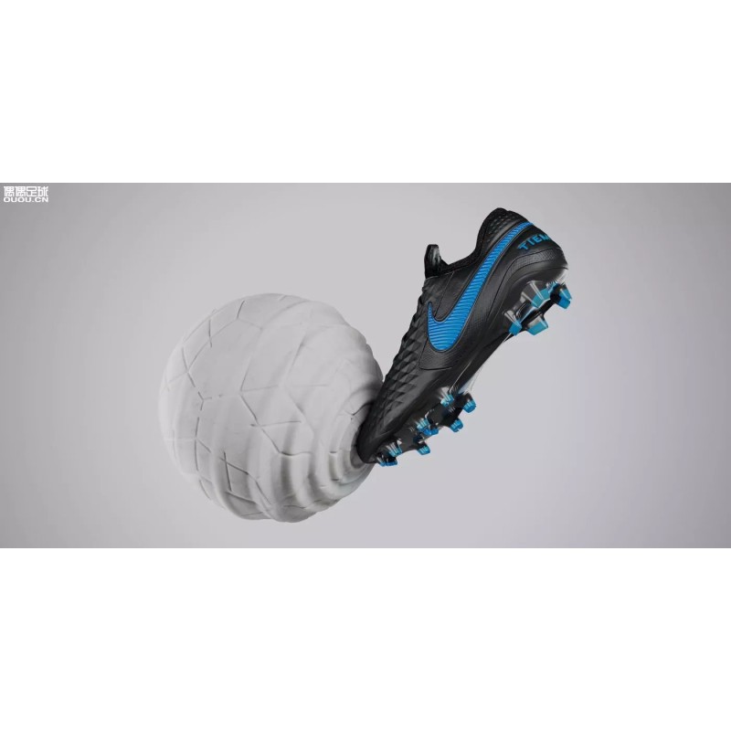 Botas de Fútbol Nike Tiempo Legend VIII FG Negro (#38~#45)