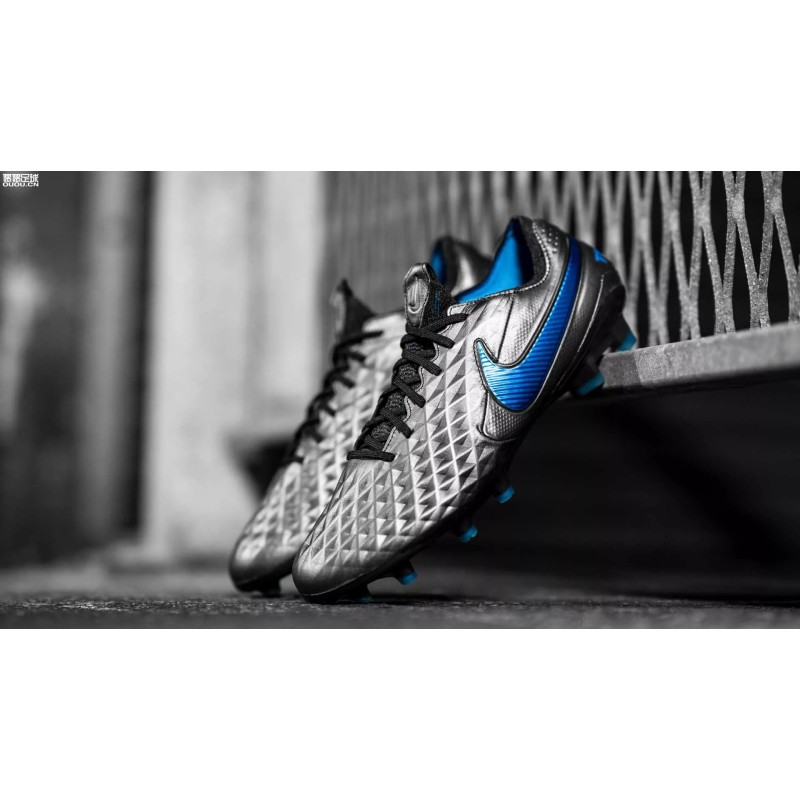 Botas de Fútbol Nike Tiempo Legend VIII FG Negro (#38~#45)