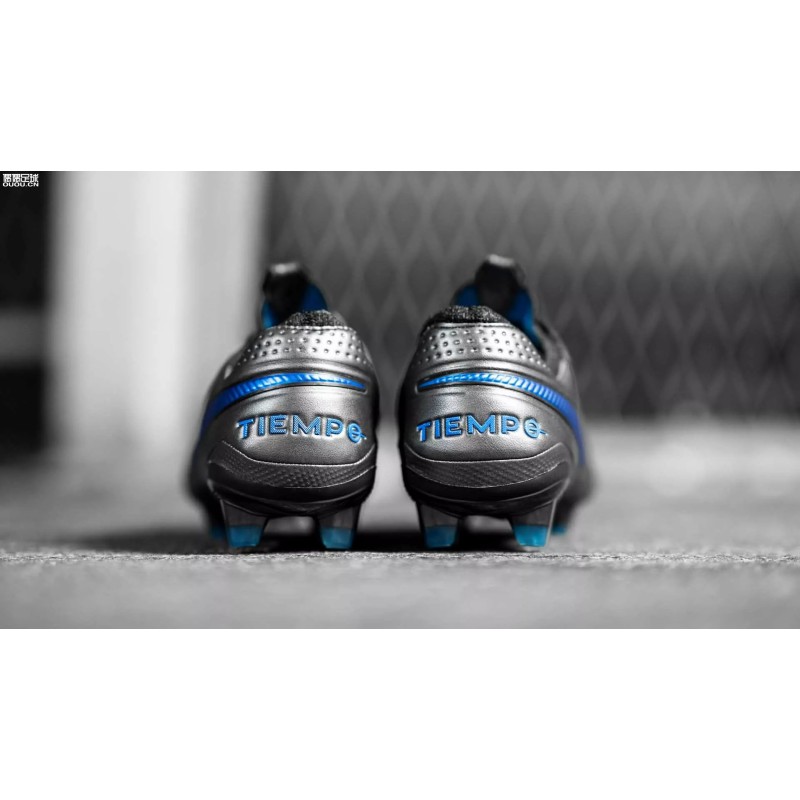 Botas de Fútbol Nike Tiempo Legend VIII FG Negro (#38~#45)