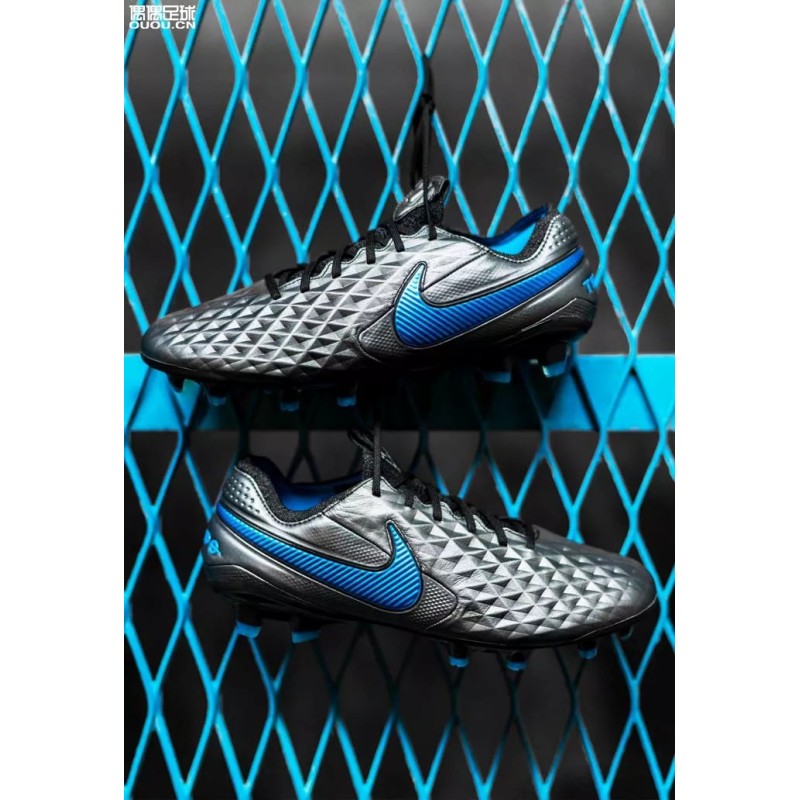 Botas de Fútbol Nike Tiempo Legend VIII FG Negro (#38~#45)