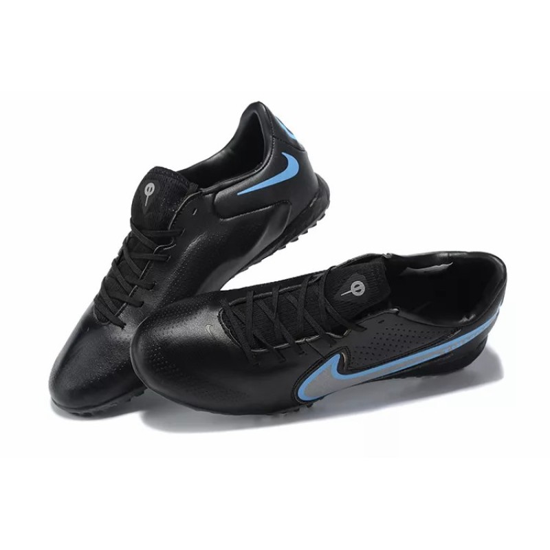 Botas de Fútbol Nike Tiempo Legend 9 MD Negro&Azul (#39~#45)