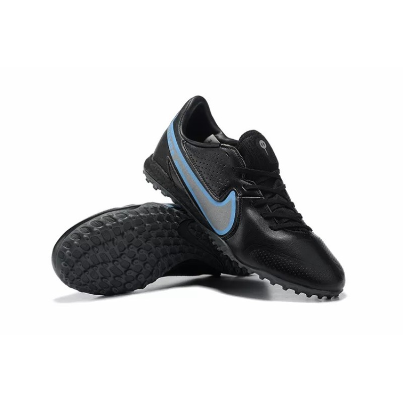 Botas de Fútbol Nike Tiempo Legend 9 MD Negro&Azul (#39~#45)