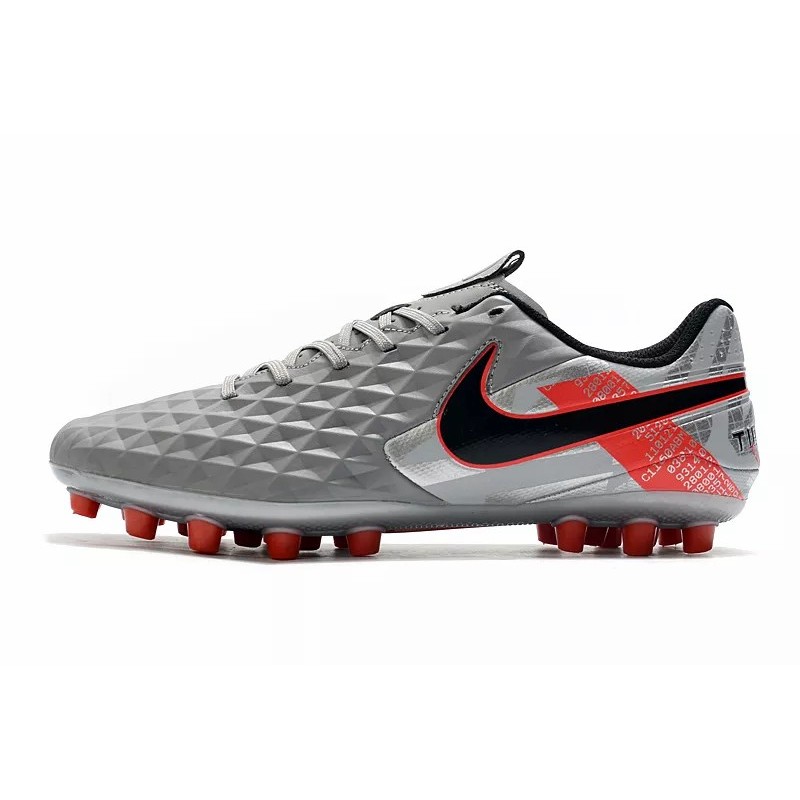 Botas de Fútbol Nike Tiempo Legend VIII Acadermy AG Gris / Blanco / Azul / Negro / Plata (#39~#45)
