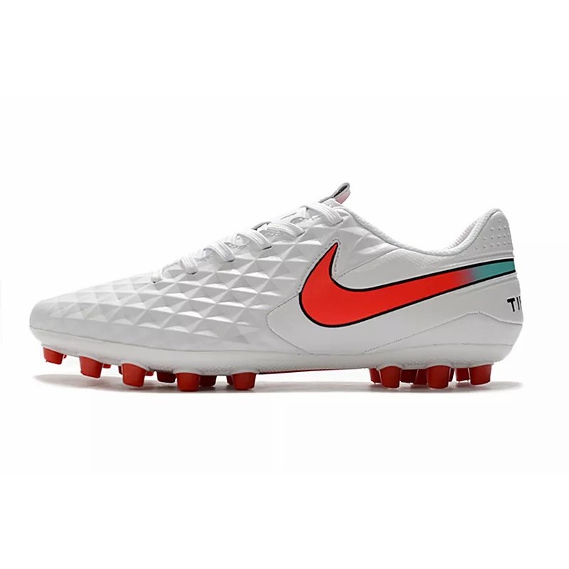 Botas de Fútbol Nike Tiempo Legend VIII Acadermy AG Gris / Blanco / Azul / Negro / Plata (#39~#45)