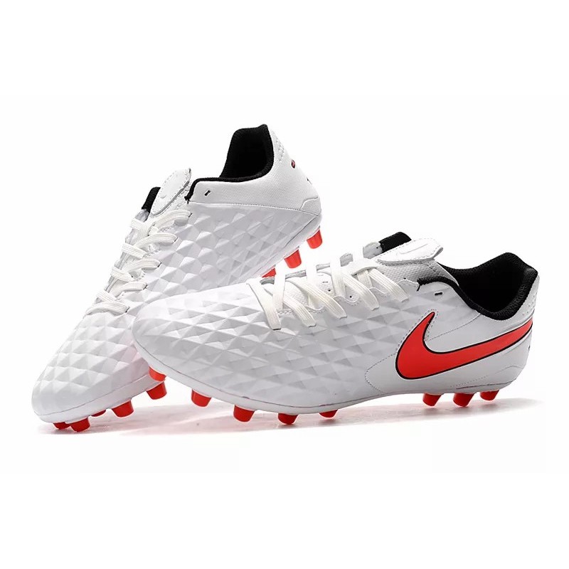 Botas de Fútbol Nike Tiempo Legend VIII Acadermy AG Gris / Blanco / Azul / Negro / Plata (#39~#45)
