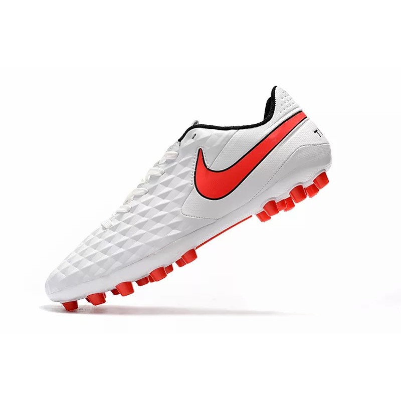 Botas de Fútbol Nike Tiempo Legend VIII Acadermy AG Gris / Blanco / Azul / Negro / Plata (#39~#45)