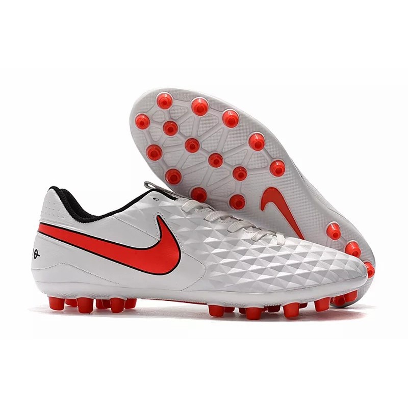 Botas de Fútbol Nike Tiempo Legend VIII Acadermy AG Gris / Blanco / Azul / Negro / Plata (#39~#45)