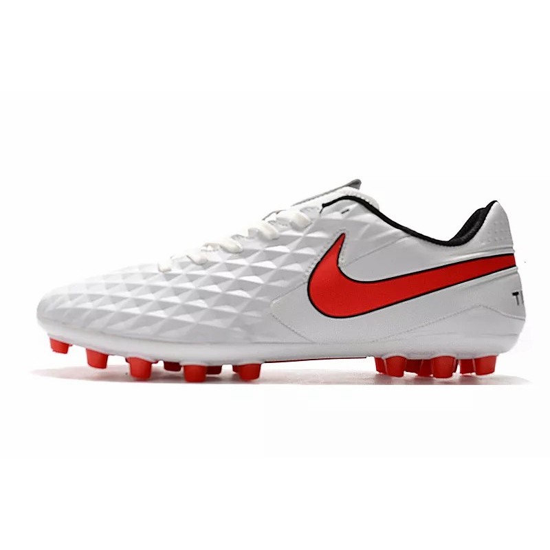 Botas de Fútbol Nike Tiempo Legend VIII Acadermy AG Gris / Blanco / Azul / Negro / Plata (#39~#45)