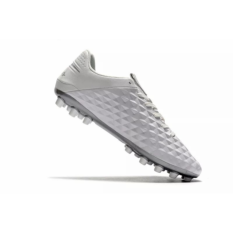 Botas de Fútbol Nike Tiempo Legend VIII Acadermy AG Gris / Blanco / Azul / Negro / Plata (#39~#45)