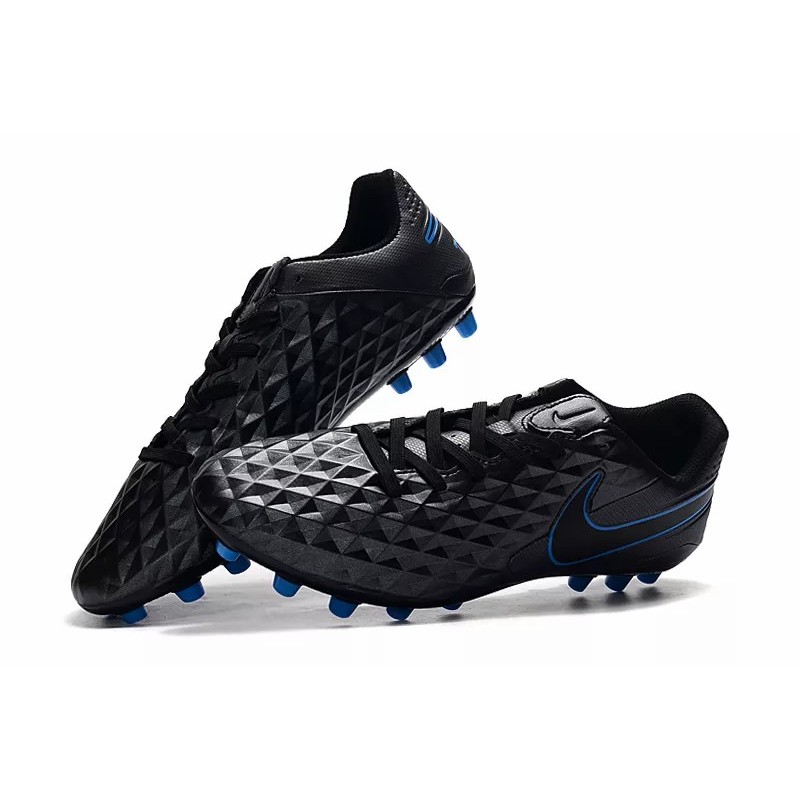 Botas de Fútbol Nike Tiempo Legend VIII Acadermy AG Gris / Blanco / Azul / Negro / Plata (#39~#45)