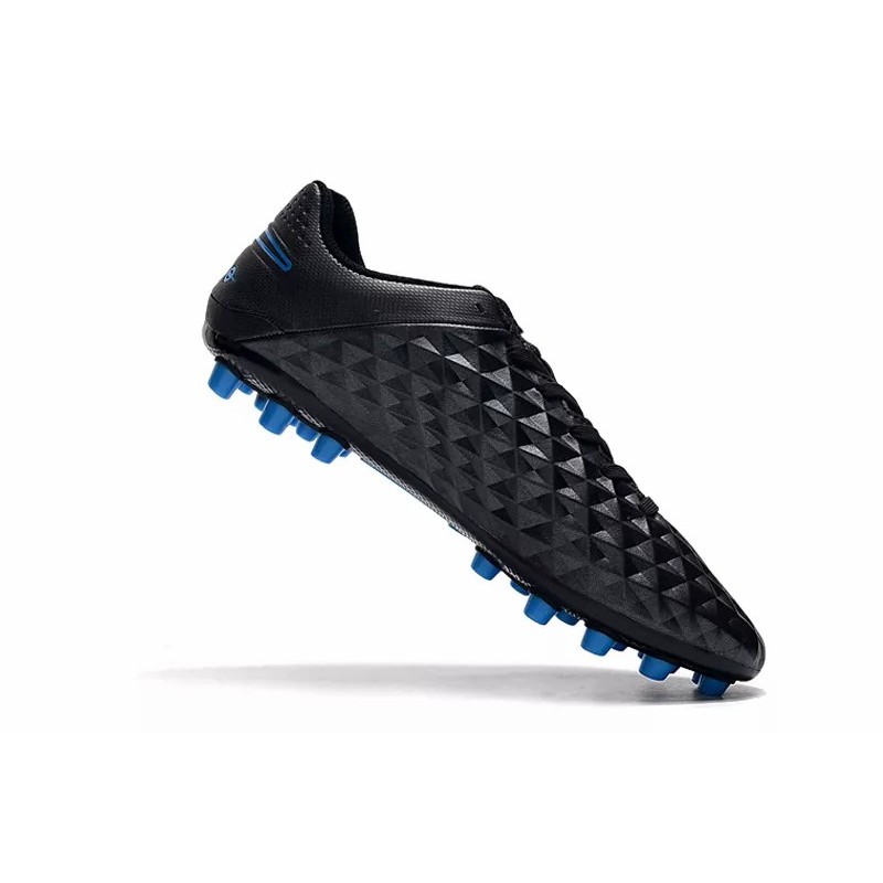 Botas de Fútbol Nike Tiempo Legend VIII Acadermy AG Blanco / Azul / Negro (#39~#45)