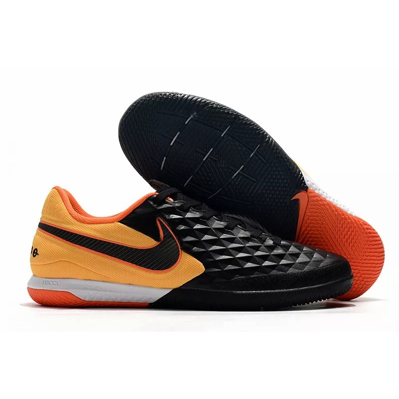 Botas de Fútbol NIke Tiempo Lunar Legend VIII Pro IC Azul&Amarillo Fluorescente / Blanco / Negro&Naranja / Rojo / Negro / Blanco&Rojo Naranja / Negro&Blanco / Azul&Azul Marino / Negro&Blanco&Azu l /Blanco&Gris (#39~#45)