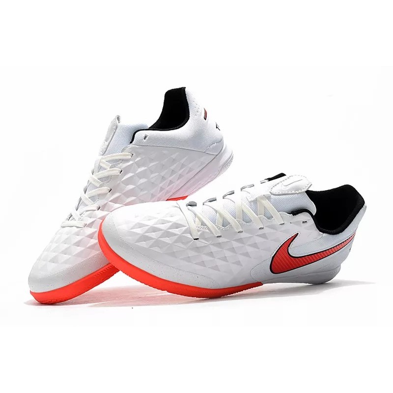 Botas de Fútbol NIke Tiempo Lunar Legend VIII Pro IC Azul&Amarillo Fluorescente / Blanco / Negro&Naranja / Rojo / Negro / Blanco&Rojo Naranja / Negro&Blanco / Azul&Azul Marino / Negro&Blanco&Azu l /Blanco&Gris (#39~#45)