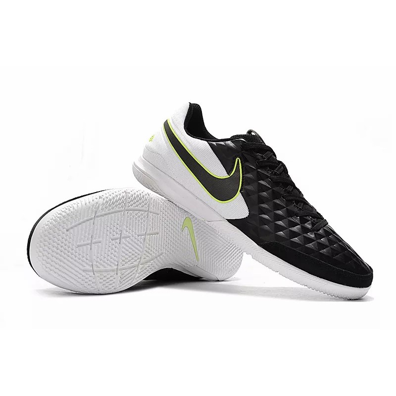 Botas de Fútbol NIke Tiempo Lunar Legend VIII Pro IC Azul&Amarillo Fluorescente / Blanco / Negro&Naranja / Rojo / Negro / Blanco&Rojo Naranja / Negro&Blanco / Azul&Azul Marino / Negro&Blanco&Azu l /Blanco&Gris (#39~#45)