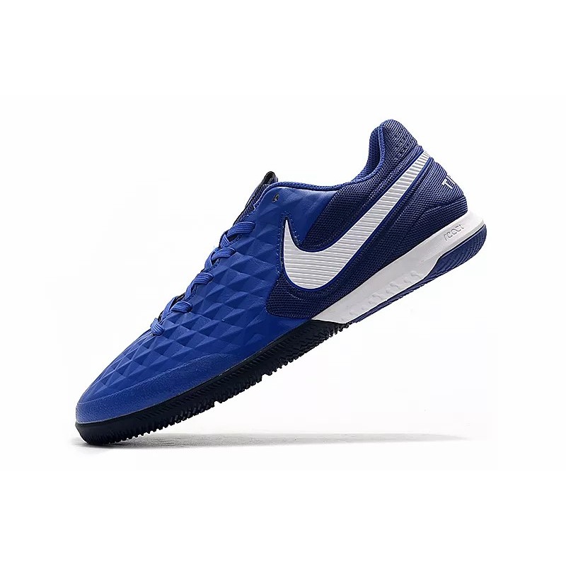 Botas de Fútbol NIke Tiempo Lunar Legend VIII Pro IC Azul&Amarillo Fluorescente / Blanco / Negro&Naranja / Rojo / Negro / Blanco&Rojo Naranja / Negro&Blanco / Azul&Azul Marino / Negro&Blanco&Azu l /Blanco&Gris (#39~#45)