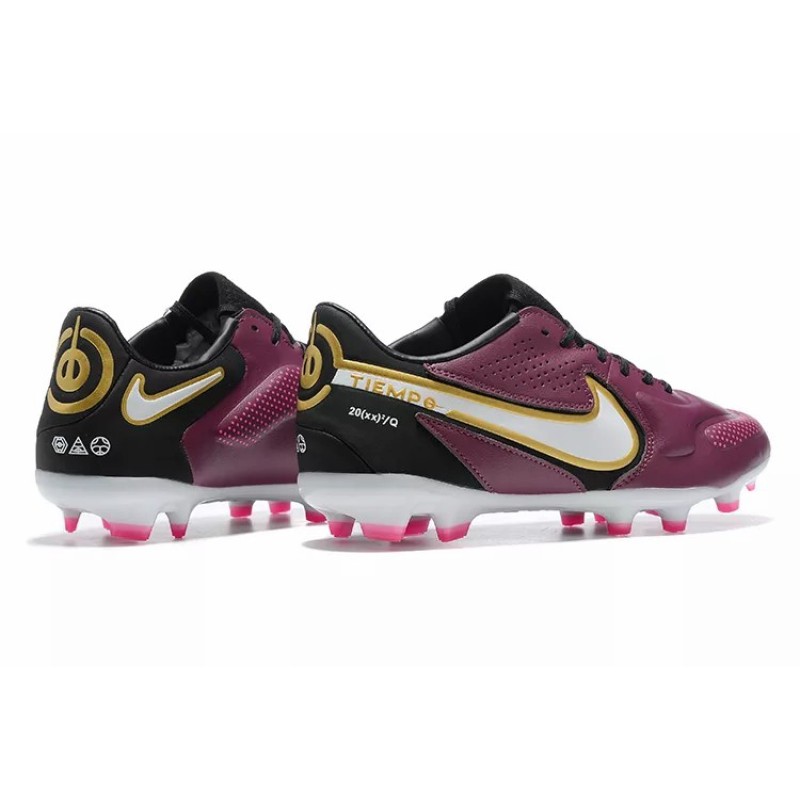 Botas de Fútbol Nike Tiempo Legend 9 Elite FG Morado (#39~#45)