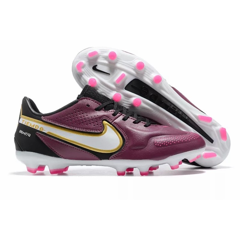 Botas de Fútbol Nike Tiempo Legend 9 Elite FG Morado (#39~#45)