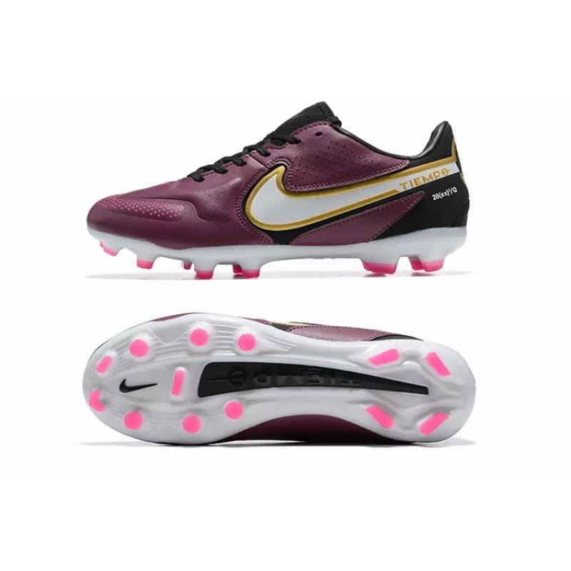 Botas de Fútbol Nike Tiempo Legend 9 Elite FG Morado (#39~#45)