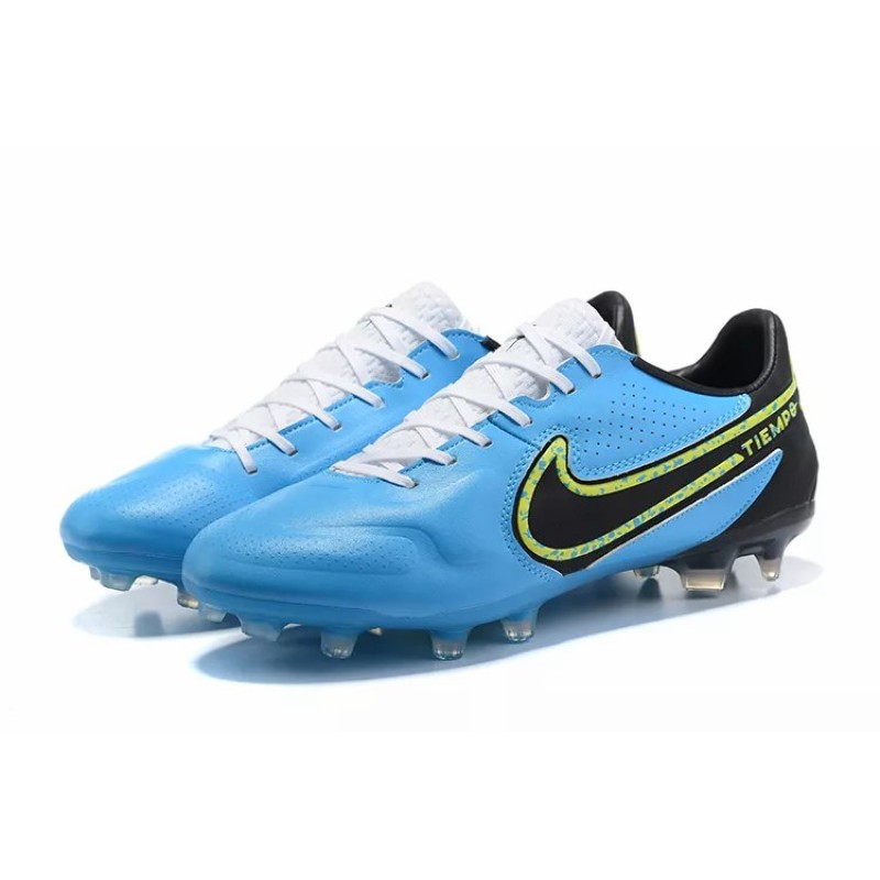 Botas de Fútbol Nike Tiempo Legend 9 Elite FG Celeste (#39~#45)