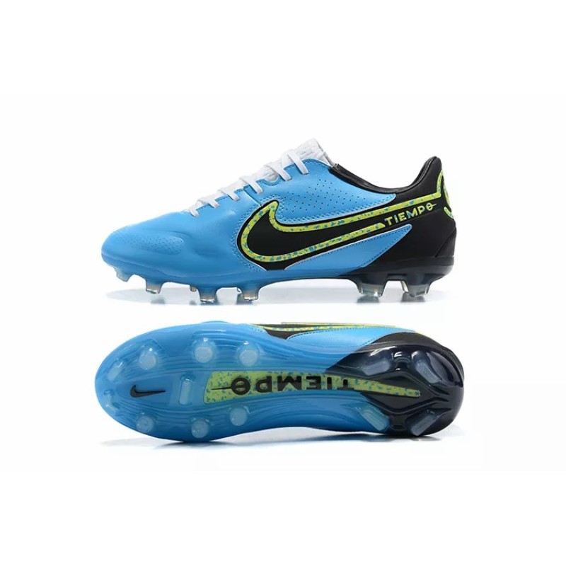 Botas de Fútbol Nike Tiempo Legend 9 Elite FG Celeste (#39~#45)