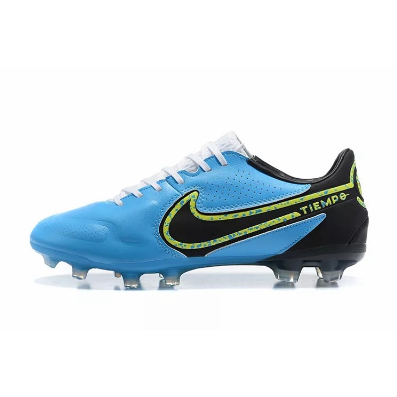 Botas de Fútbol Nike Tiempo Legend 9 Elite FG Celeste (#39~#45)