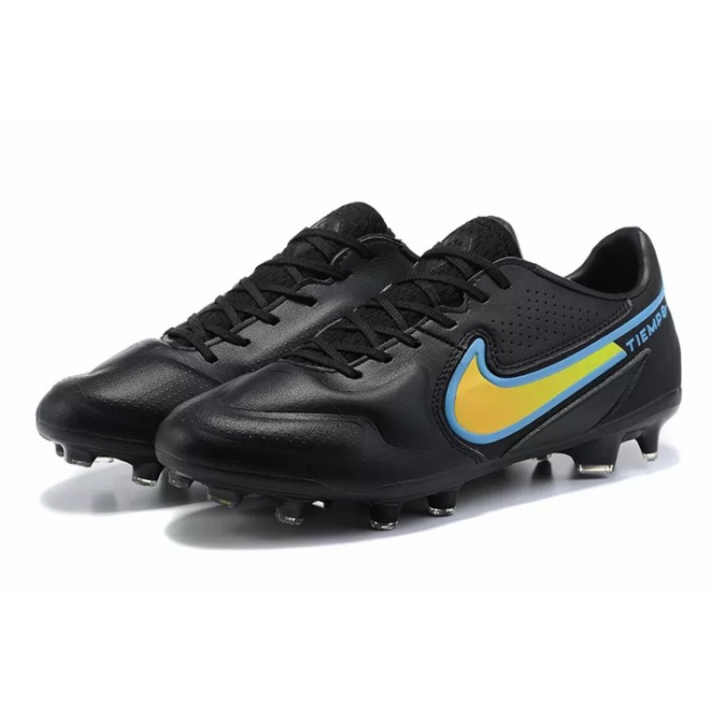 Botas de Fútbol Nike Tiempo Legend 9 Elite FG Negro (#39~#45)