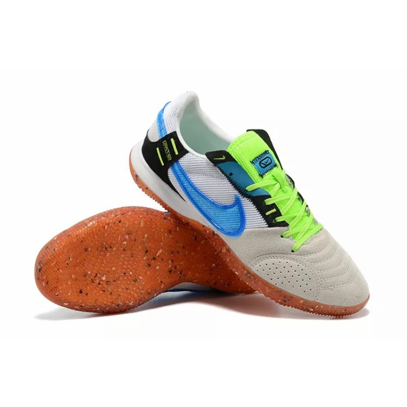 Botas de Fútbol Nike Streetgato IC Blanco&Gris (#39~#45)