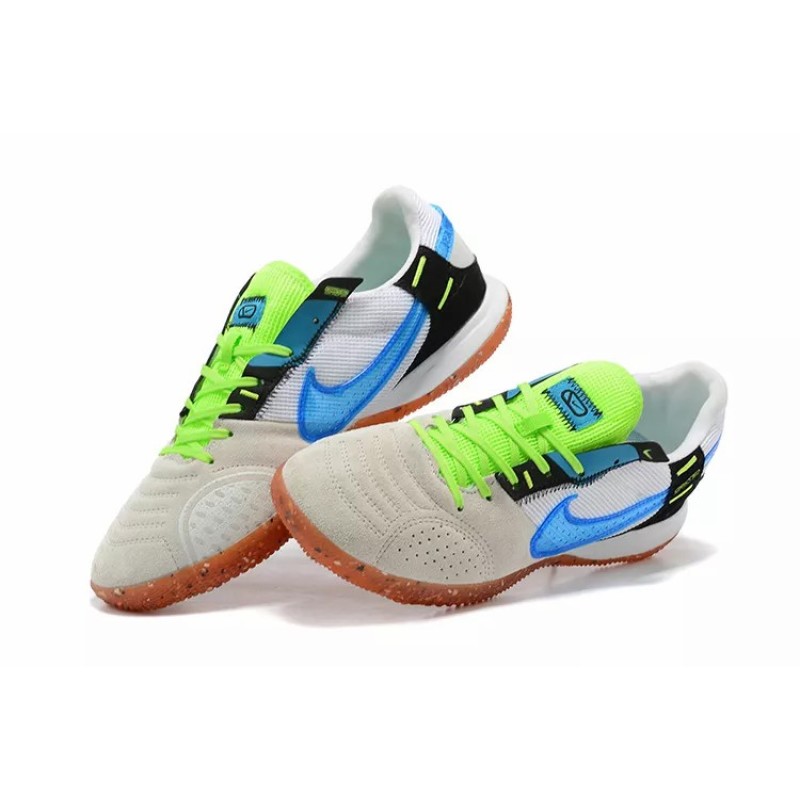 Botas de Fútbol Nike Streetgato IC Blanco&Gris (#39~#45)