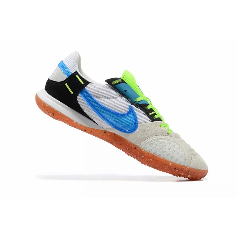 Botas de Fútbol Nike Streetgato IC Blanco&Gris (#39~#45)