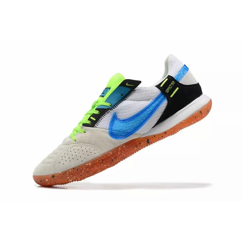 Botas de Fútbol Nike Streetgato IC Blanco&Gris (#39~#45)