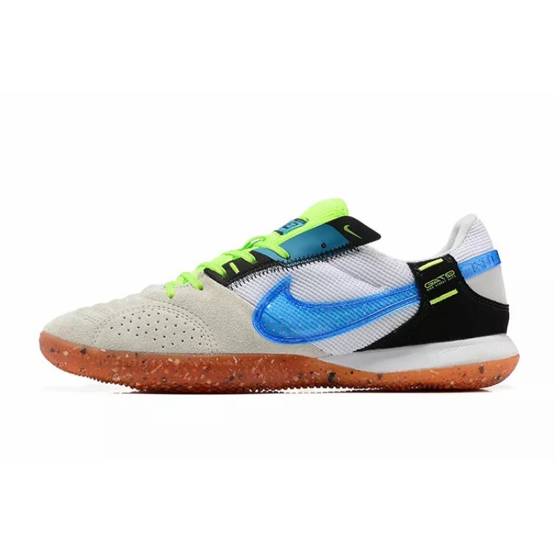 Botas de Fútbol Nike Streetgato IC Blanco&Gris (#39~#45)