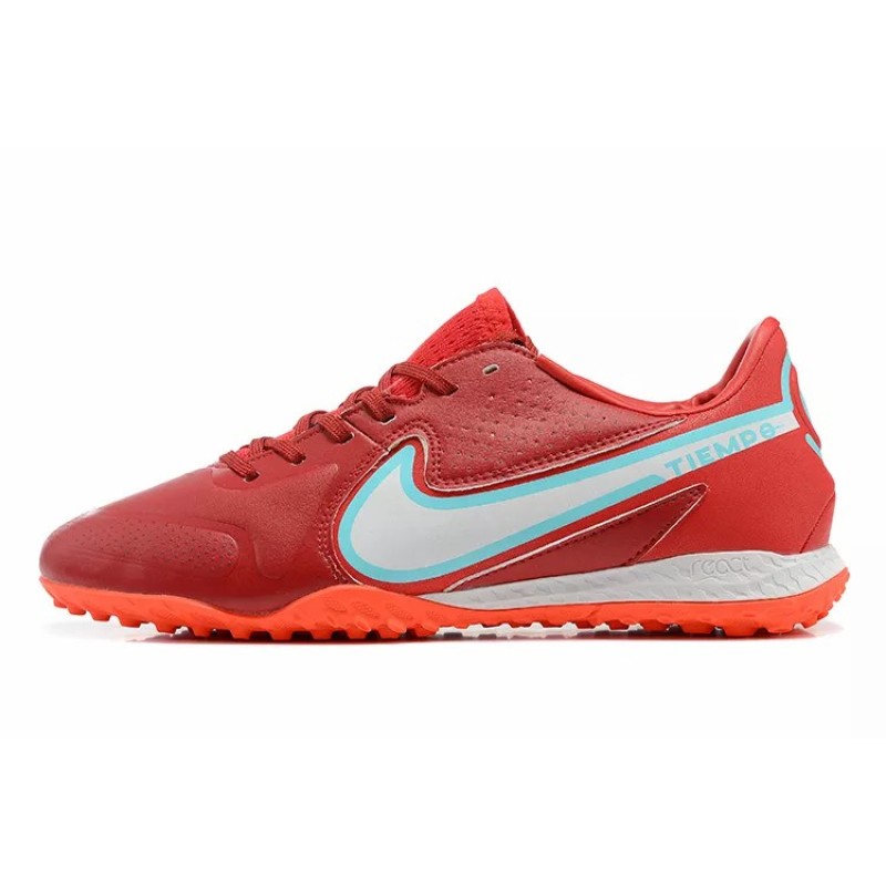 Botas de Fútbol Nike Tiempo Legend 9 TF Rojo (#39~#45)