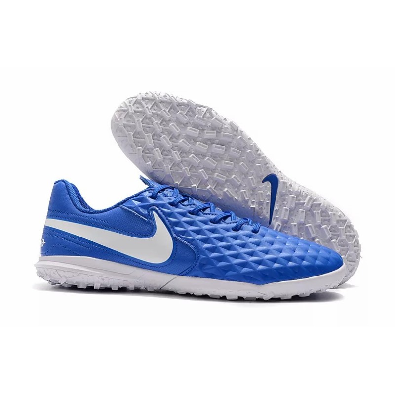 Botas de Fútbol Nike Tiempo Legend VIII TF Blanco / Negro / Azul / Blanco&Azul / Negro&Azul / Azul&Amarillo / Negro&Rojo / Negro&Blanco / Negro&Amarillo / Rojo / Azul&Blanco / Amarillo&Negro (#39~#45)