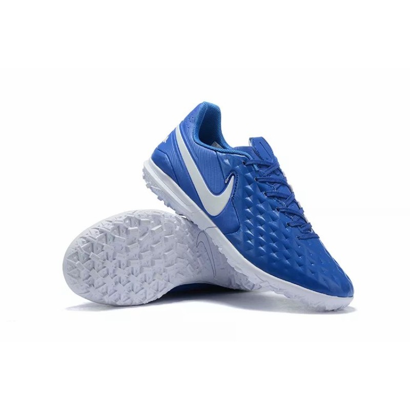 Botas de Fútbol Nike Tiempo Legend VIII TF Azul / Blanco&Azul / Negro&Azul / Azul&Amarillo / Negro&Rojo / Negro / Negro&Amarillo / Rojo / Azul&Blanco / Amarillo (#39~#45)