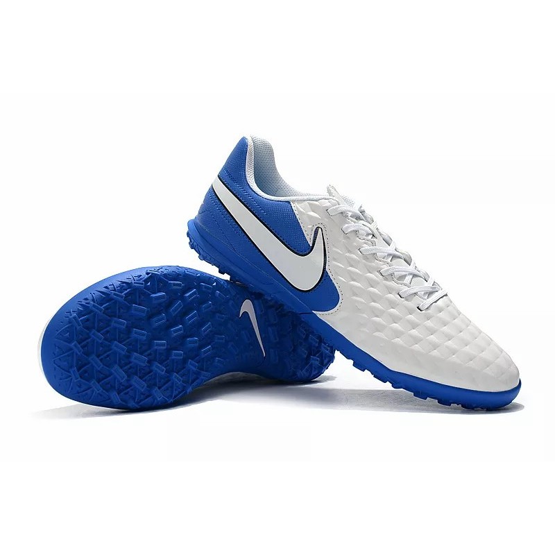 Botas de Fútbol Nike Tiempo Legend VIII TF Azul / Blanco&Azul / Negro&Azul / Azul&Amarillo / Negro&Rojo / Negro / Negro&Amarillo / Rojo / Azul&Blanco / Amarillo (#39~#45)