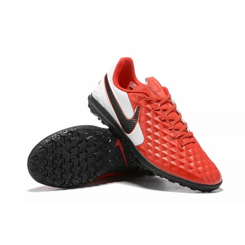 Botas de Fútbol Nike Tiempo Legend VIII DF TF Rojo&Blanco (#39~#45)