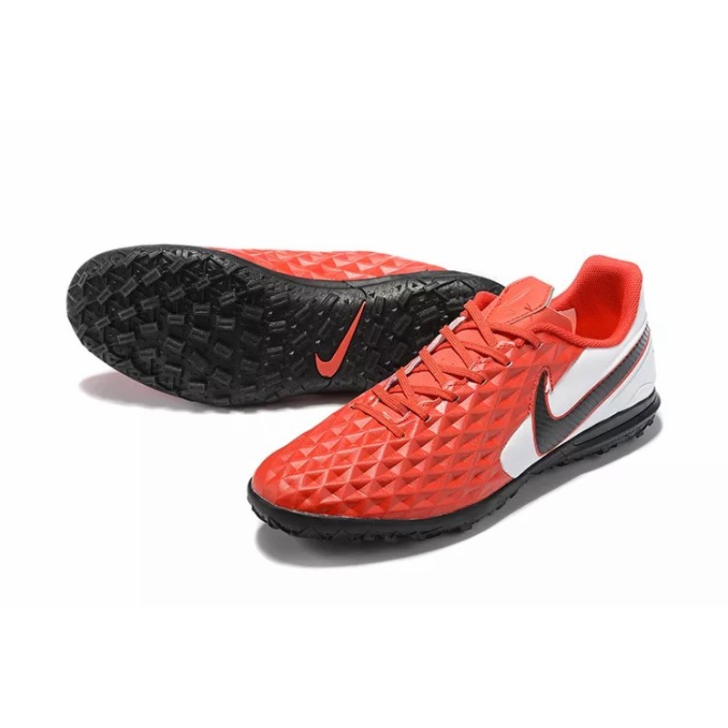 Botas de Fútbol Nike Tiempo Legend VIII DF TF Rojo&Blanco (#39~#45)