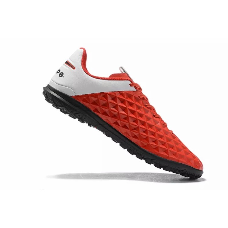 Botas de Fútbol Nike Tiempo Legend VIII DF TF Rojo&Blanco (#39~#45)