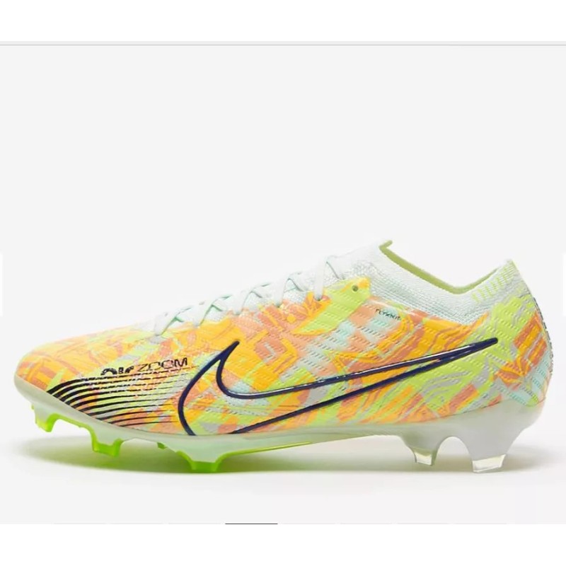 Botas de Fútbol Nike Air Zoom Mercurial Vapor XV Elite FG Unisex Naranja&Amarillo Fluorescente (#36~#45)