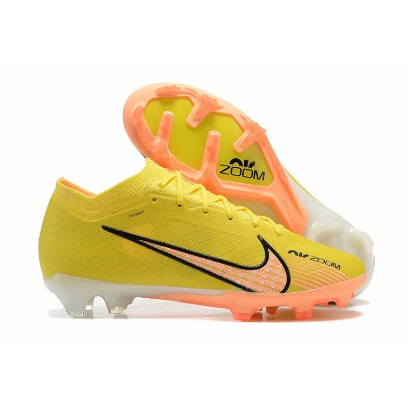 Botas de Fútbol Nike Air Zoom Mercurial Vapor XV Elite FG Amarillo (#39~#45)