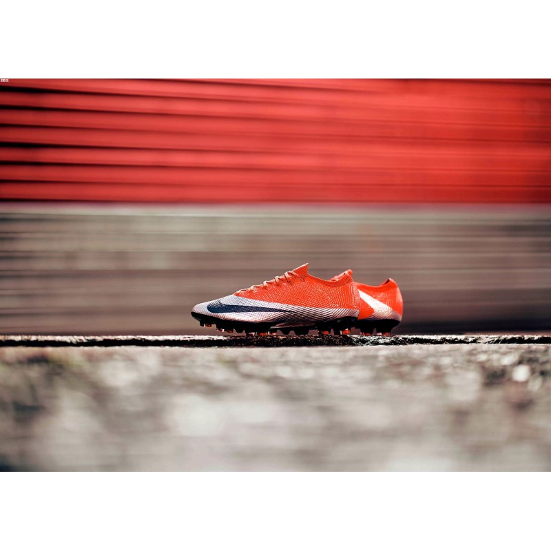 Botas de Fútbol Nike Mercurial Vapor XIII Elite FG Plateado&Rojo (#38~#46)