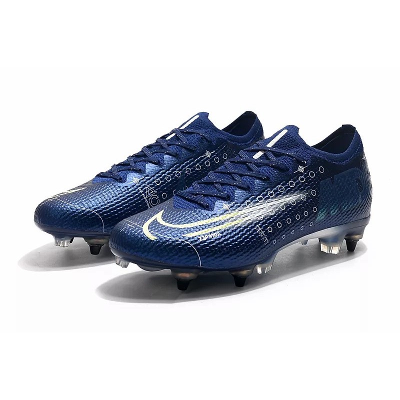 Botas de Fútbol Nike Mercurial Vapor 13 Elite SG-PRO Azul Marino (#39~#45)