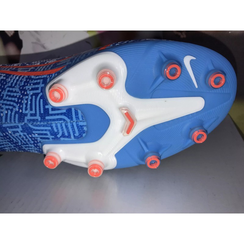 Botas de Fútbol Nike Mercurial Vapor 13 Elite CR7 AG Azul (#35~#45)