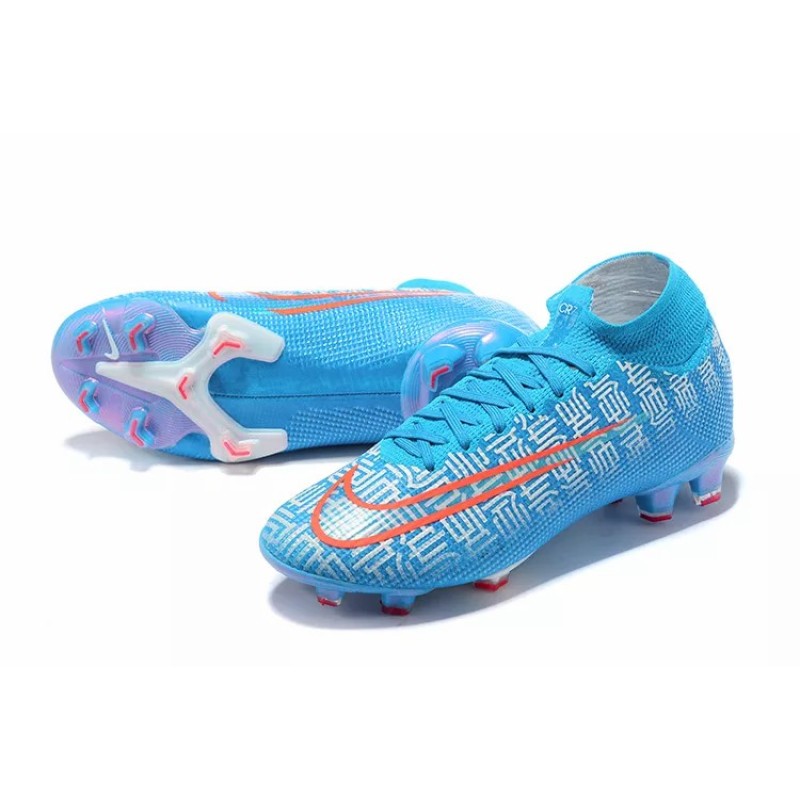 Botas de Fútbol Nike Mercurial Superfly VII 360 Elite FG Negro / Rojo&Blanco / Naranja / Celeste / Azul / Blanco&Rojo (#38~#45)